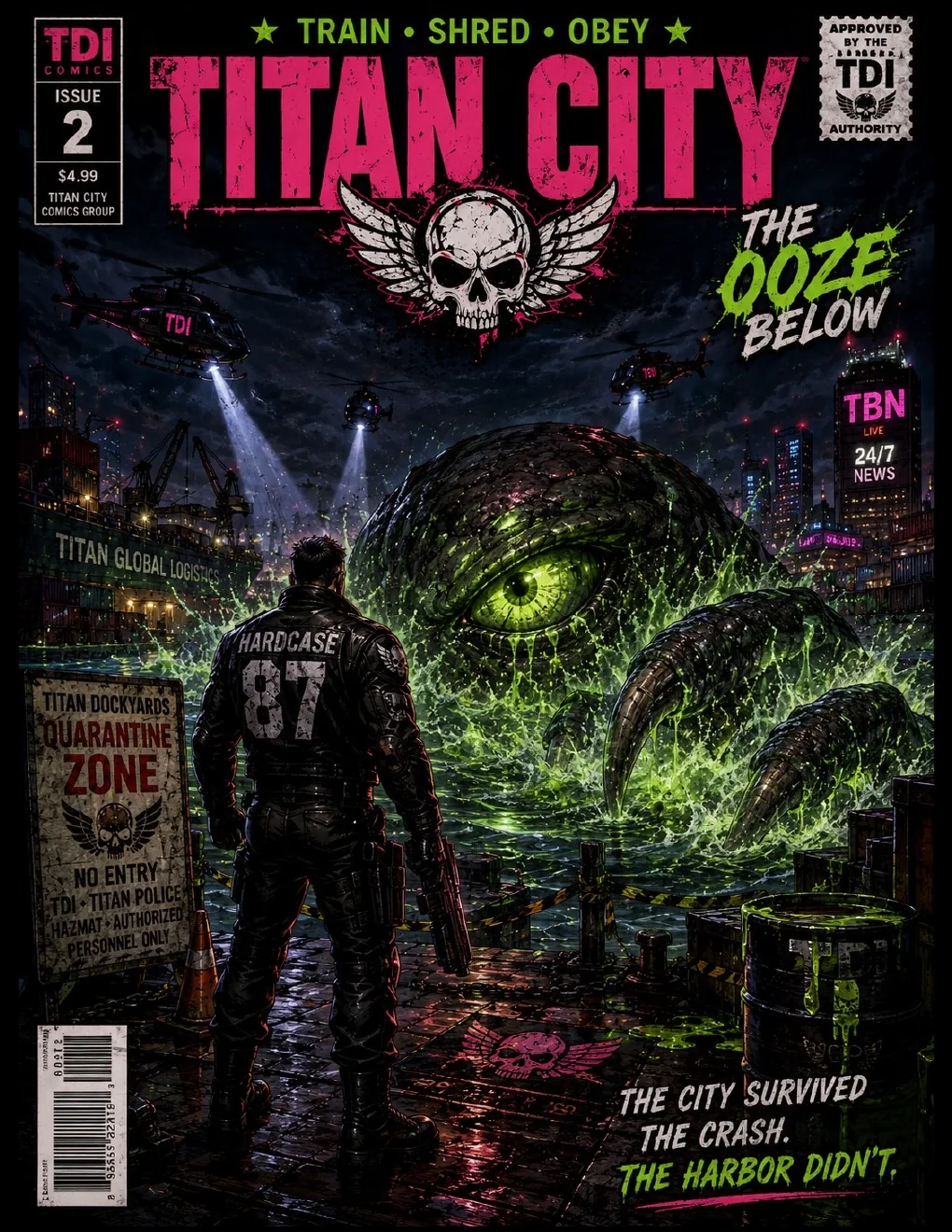 Titan City Issue 2 reader page 1