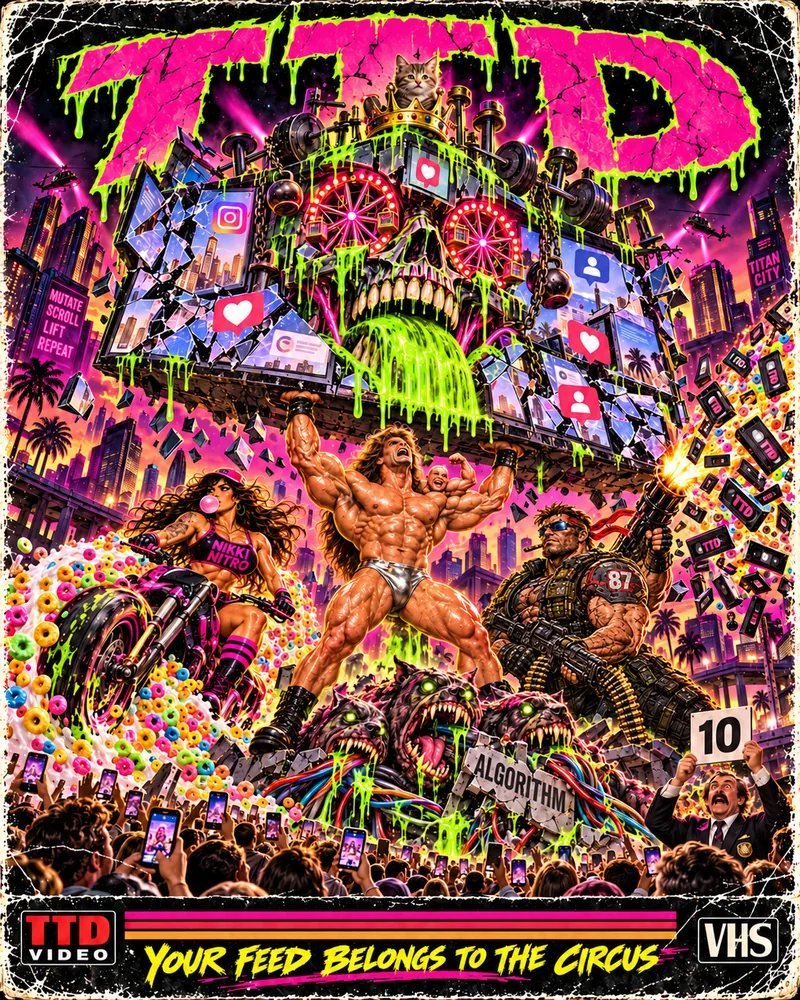Nikki Nitro, the Deadlifter, Hardcase and mutant creatures invade Earth
