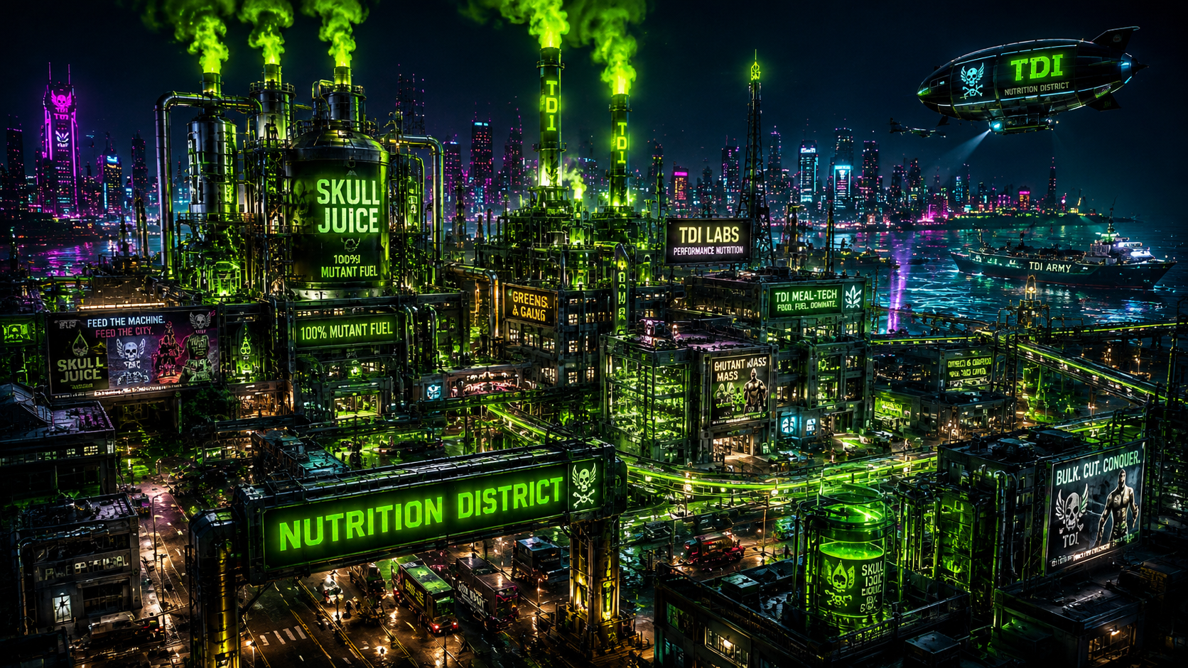 NUTRITION DISTRICT location artwork