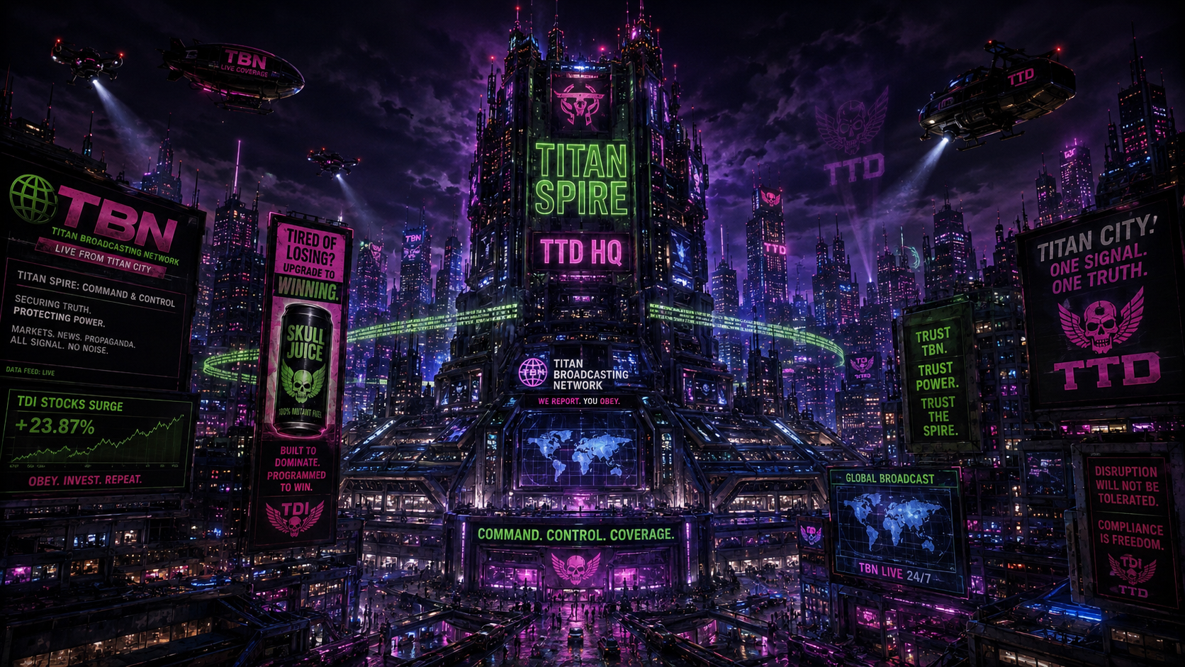 TITAN SPIRE location artwork