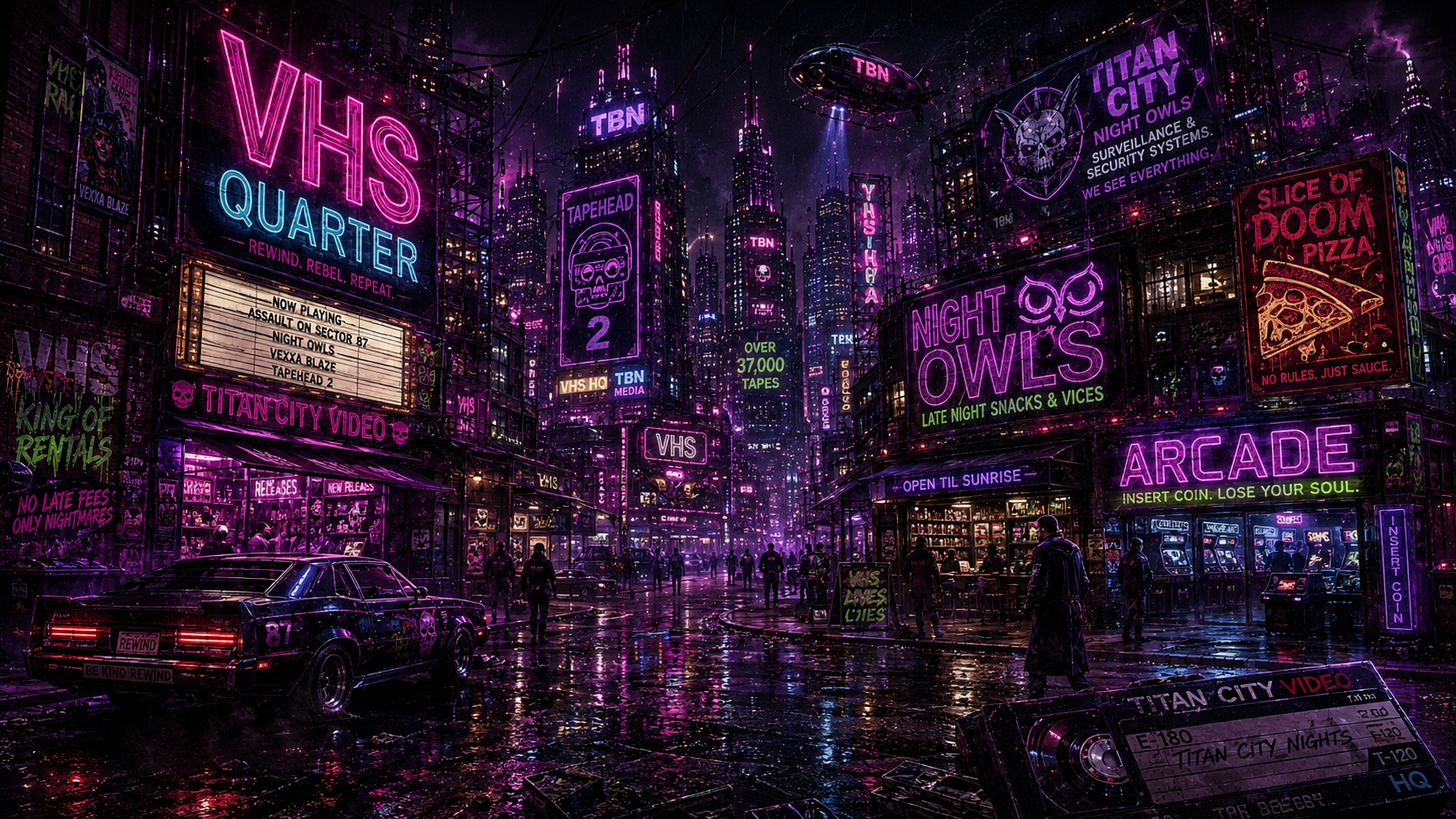 VHS QUARTER location artwork