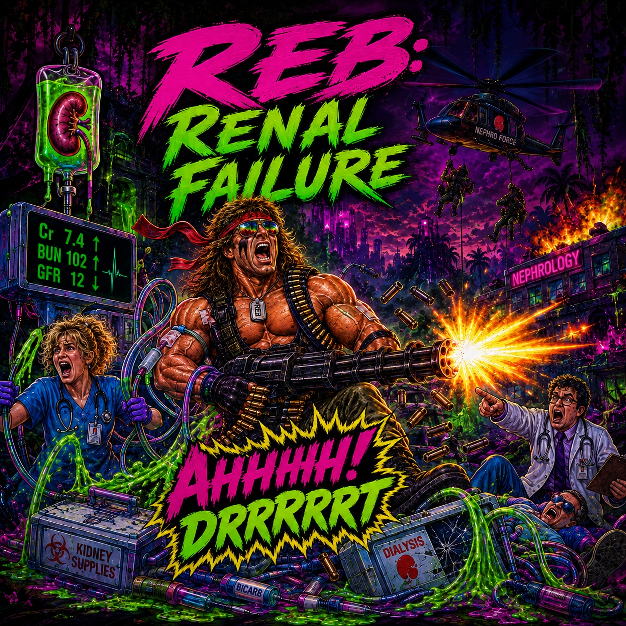 REB Renal Failure arcade game artwork