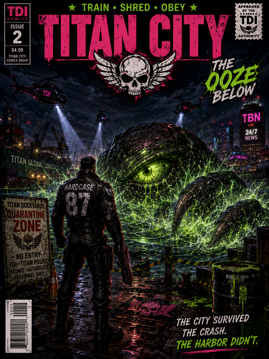 Titan City issue 2 cover